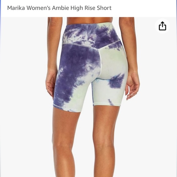 Marika high rise bike shorts Large - Picture 6 of 6